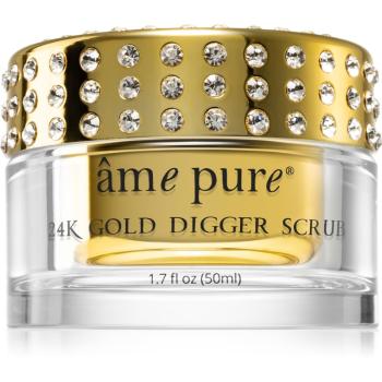 âme pure 24K Gold Digger Scrub čistiaci peeling s 24karátovým zlatom 50 ml
