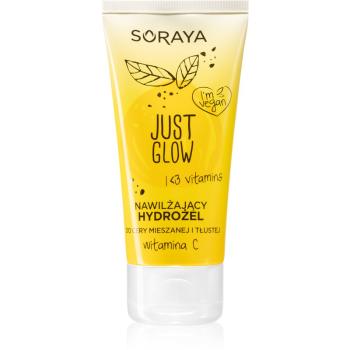 Soraya Just Glow hydratačný gel pre mastnú a zmiešanú pleť 50 ml