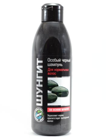 Špeciálny čierny šampón pre normálne vlasy so šungitom - Fratti - 300ml