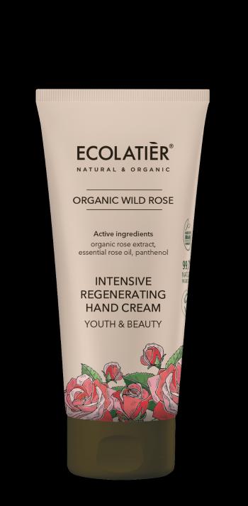 Intenzívny regeneračný krém na ruky - Divá ruža - Mladosť a krása - EcoLatier Organic - 100 ml