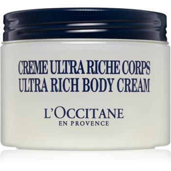 L’Occitane Shea Butter Ultra Rich Body Cream výživný telový krém pre suchú až veľmi suchú pokožku 200 ml