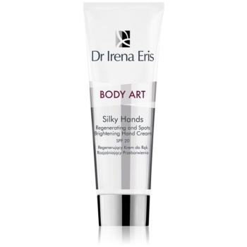 Dr Irena Eris Body Art Silky Hands regeneračný krém na ruky proti pigmentovým škvrnám SPF 20 75 ml