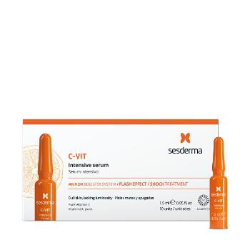 Sesderma Rozjasňujúce a obnovujúce sérum C-VIT (Intensive Serum) 10 x 1,5 ml -ZĽAVA - poškodená krabička
