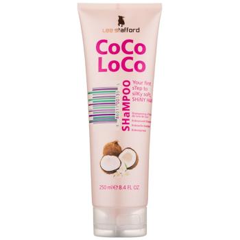Lee Stafford CoCo LoCo šampón s kokosovým olejom na lesk a hebkosť vlasov 250 ml
