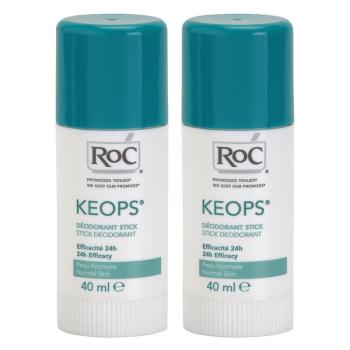 RoC Keops tuhý dezodorant 24h 2x40 ml