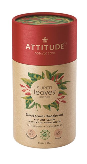 ATTITUDE Prírodné tuhý deodorant SUPER LEAVES - červené listy viniča 85 g