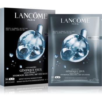 Lancôme Génifique Advanced Yeux Light-Pearl™ hydrogélová maska na očné okolie 4 ks