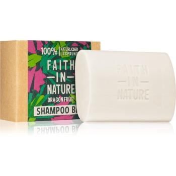 Faith In Nature Dragon Fruit organický tuhý šampón pre poškodené a farbené vlasy 85 g