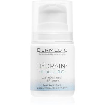 Dermedic Hydrain3 Hialuro hydratačný nočný krém proti vráskam 55 ml