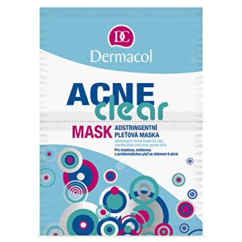 Dermacol Dermacol Adstringentná pleťová maska ​​Acneclear 2 x 8 g