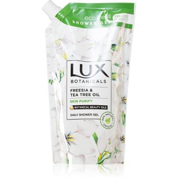 Lux Freesia & Tea Tree Oil jemný sprchový gel náhradná náplň 500 ml