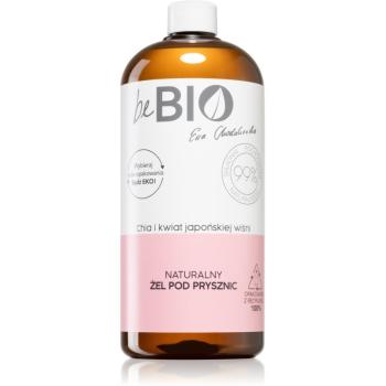 beBIO Chia & Japanese Cherry Blossom hydratačný sprchový gél 1000 ml