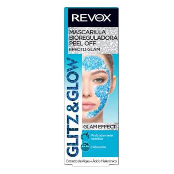 Revox Exfoliačný zlupovacia pleťová maska Glitz and Glow (Bioregulating Peel Off Blue Mask) 80 ml
