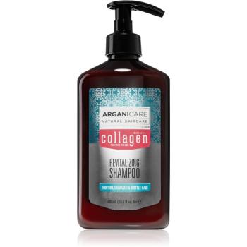 Arganicare Collagen revitalizačný šampón pre rozžiarenie mdlých vlasov 400 ml