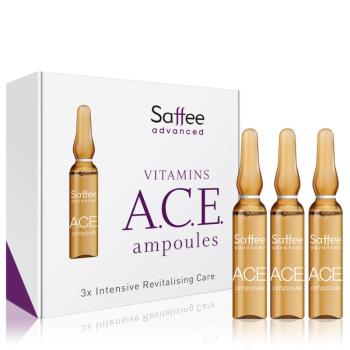 Saffee Advanced Vitamins A.C.E. Ampoules ampuly – 3-dňový štartovací balíček s vitamínmi A, C a E