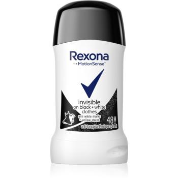 Rexona Invisible on Black + White Clothes tuhý antiperspitant 48h 40 ml