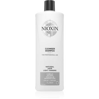 Nioxin System 1 Cleanser Shampoo čistiaci šampón pre jemné až normálne vlasy 1000 ml