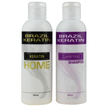Brazil Keratin Home kozmetická sada I. (pre nepoddajné vlasy) pre ženy