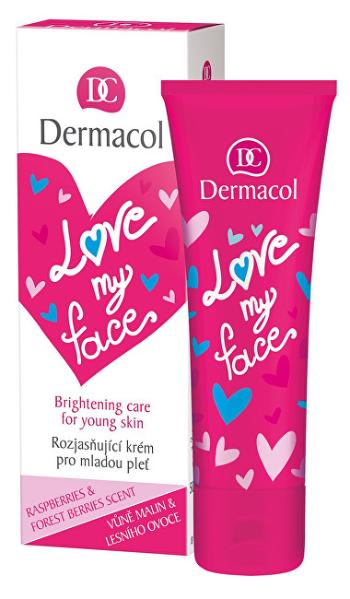 Dermacol Love my Face Regenerating Care rozjasnujúci pleťový krém 50 ml