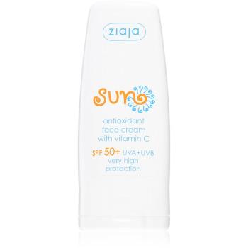 Ziaja Sun antioxidačný pleťový krém s vitamínom C SPF 50+ 50 ml