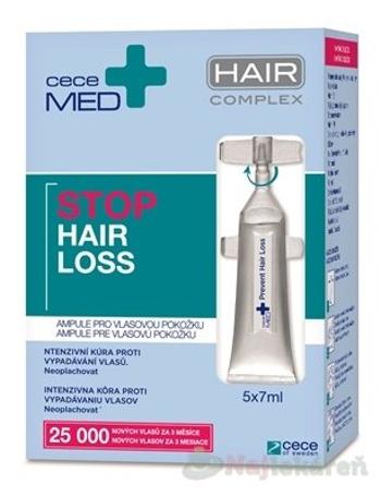 CECEMED STOP HAIR LOSS scalp ampoules 5 x 7 ml
