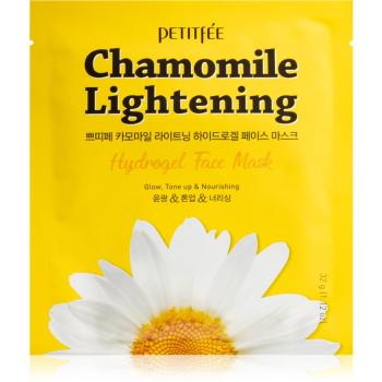 Petitfée Chamomile Lightening zosvetľujúca maska pre rozjasnenie a hydratáciu 32 g