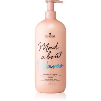Schwarzkopf Professional Mad About Waves hydratačný šampón pre vlnité vlasy 1000 ml