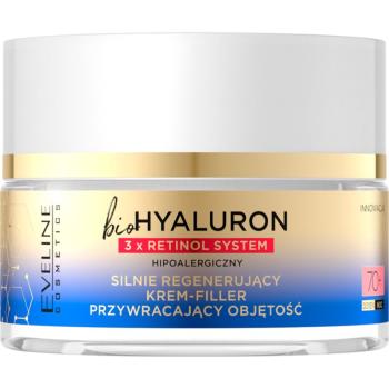 Eveline Cosmetics Bio Hyaluron 3x Retinol System intenzívny regeneračný krém 70+ 50 ml