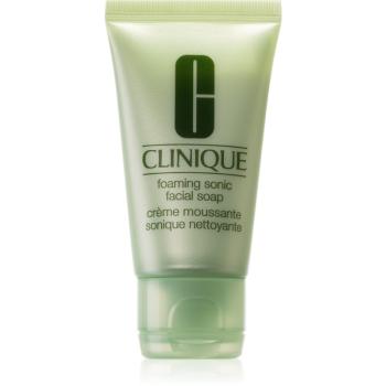Clinique Foaming Sonic Facial Soap krémové penivé mydlo pre všetky typy pleti 30 ml