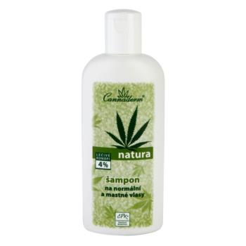 Cannaderm Natura Shampoo for Normal and Oily Hair šampón s konopným olejom 200 ml