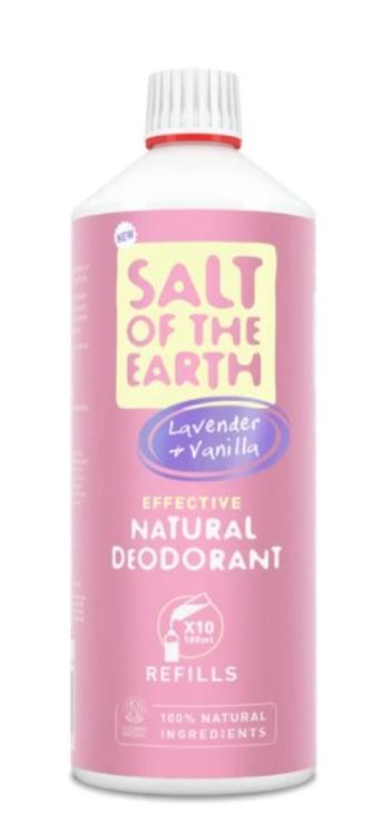 Prírodný kryštálový deodorant PURE AURA - levandula, vanilka, 1000ml náplň