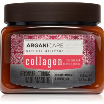 Arganicare Collagen regeneračná maska na vlasy 500 ml