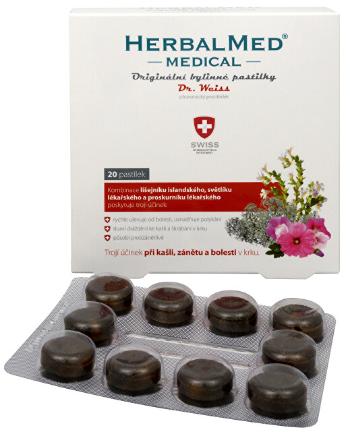 Simply You Herbalmed MEDICAL pastilky Dr. Weiss 20 pastiliek - ZĽAVA - poškodená krabička