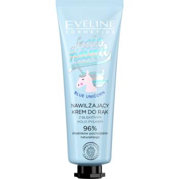 Eveline Cosmetics Holo Hand výživný krém na ruky Blue Unicorn 50 ml