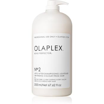 Olaplex N°2 Bond Perfector obnovujúca starostlivosť na zníženie poškodenia vlasov pri farbení s pumpičkou 2000 ml