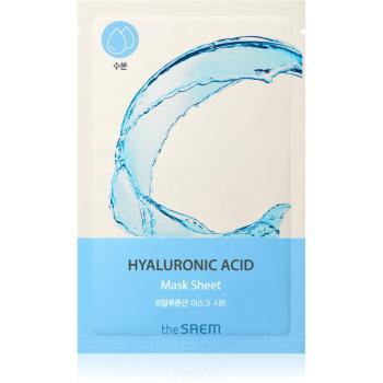 The Saem Bio Solution Hyaluronic Acid hydratačná plátienková maska 20 g
