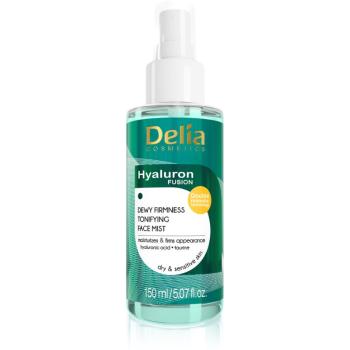 Delia Cosmetics Hyaluron Fusion tonizačná pleťová hmla so spevňujúcim účinkom 150 ml