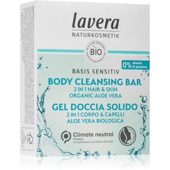 Lavera Basis Sensitiv tuhé mydlo na telo a vlasy 50 ml