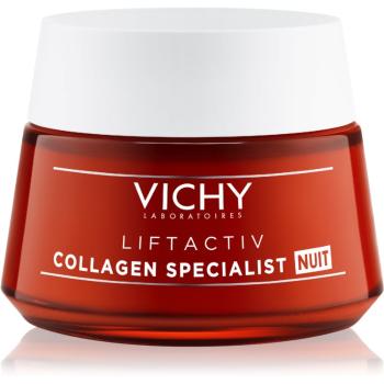 Vichy Liftactiv Collagen Specialist spevňujúci nočný krém proti vráskam 50 ml
