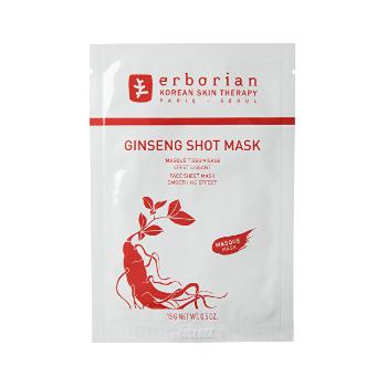 Erborian Upokojujúci pleťová maska Ginseng Shot Mask (Face Sheet Mask) 15 g