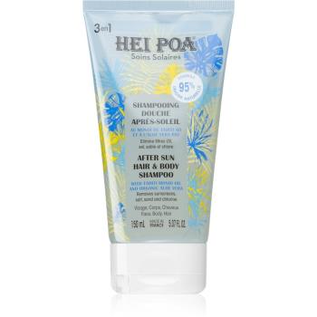 Hei Poa After Sun Monoi & Aloe Vera sprchový gél na telo a vlasy po opaľovaní 150 ml