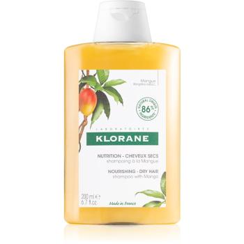 Klorane Mango intenzívne vyživujúci šampón pre suché vlasy 200 ml