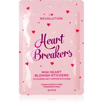 I Heart Revolution Heartbreakers čistiace pleťové náplasti v tvare srdca 36x1 ks