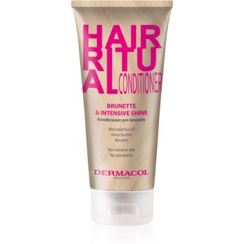 Dermacol Hair Ritual kondicionér pre hnedé odtiene vlasov 200 ml