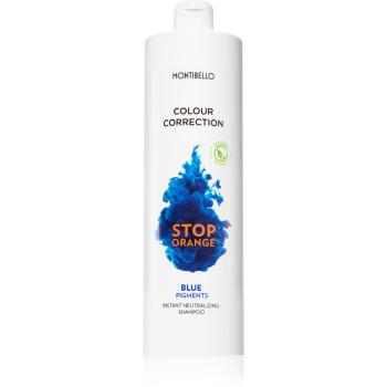 Montibello Colour Correction Stop Orange šampón pre zosvetlené a blond vlasy neutralizujúce mosadzné podtóny 1000 ml