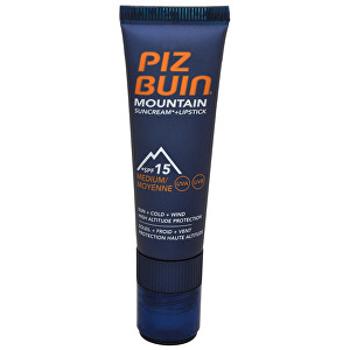Piz Buin Mountain Suncream SPF15 20 ml + Lipstick 2,3 ml darčeková sada