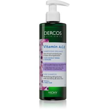 Vichy Dercos Vitamin A.C.E revitalizačný šampón pre rozžiarenie mdlých vlasov 250 ml