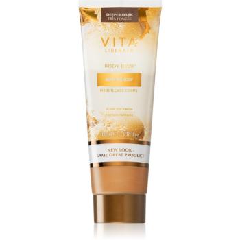 Vita Liberata Body Blur Body Makeup samoopaľovací krém na telo odtieň Deeper Dark 100 ml