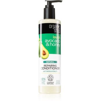 Organic Shop Natural Avocado & Honey regeneračný kondicionér pre suché a poškodené vlasy 280 ml