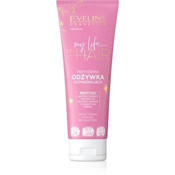 Eveline Cosmetics My Life My Hair posilňujúci kondicionér s peptidmi 250 ml